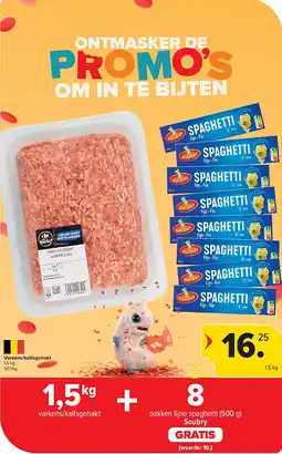 Carrefour Varkens/kalfsgehakt aanbieding