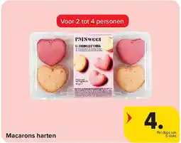 Carrefour Macarons harten aanbieding