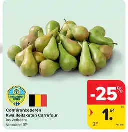Carrefour Conférenceperen Kwaliteitsketen Carrefour aanbieding