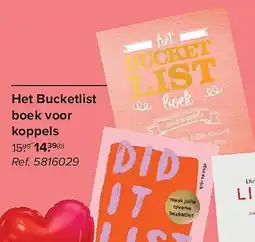Carrefour Het Bucketlist boek voor koppels aanbieding