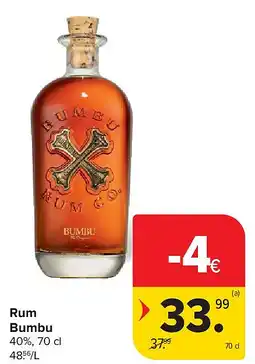 Carrefour Rum Bumbu aanbieding