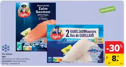Carrefour Vis natuur Iglo aanbieding