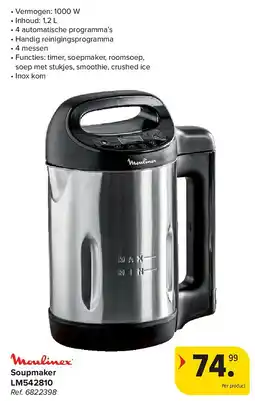 Carrefour Soupmaker LM542810 aanbieding