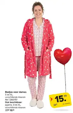 Carrefour Badjas voor dames aanbieding