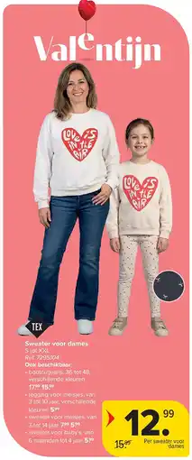 Carrefour Sweater voor dames aanbieding