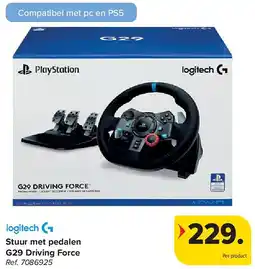 Carrefour Stuur met pedalen G29 Driving Force aanbieding