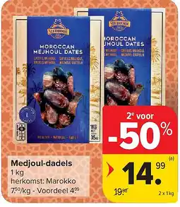 Carrefour Medjoul-dadels aanbieding