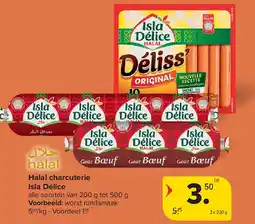 Carrefour Halal charcuterie Isla Délice aanbieding