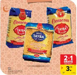 Carrefour Pasta Tayba aanbieding