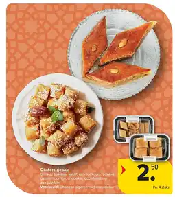 Carrefour Oosters gebak aanbieding