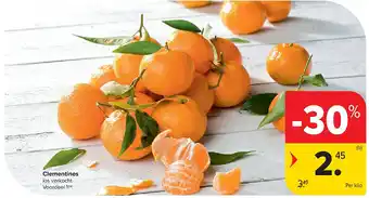 Carrefour Clementines aanbieding
