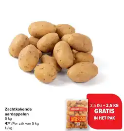 Carrefour Zachtkokende aardappelen aanbieding