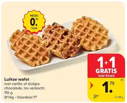 Carrefour Luikse wafel aanbieding
