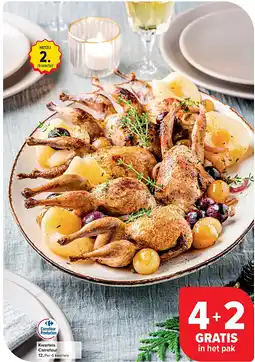 Carrefour Kwartels Carrefour aanbieding