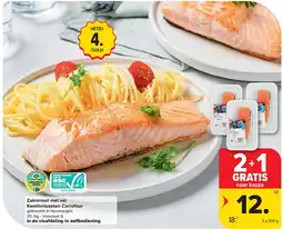 Carrefour Zalmmoot met vel Kwaliteitsketen Carrefour aanbieding