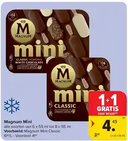 Carrefour Magnum Mini aanbieding