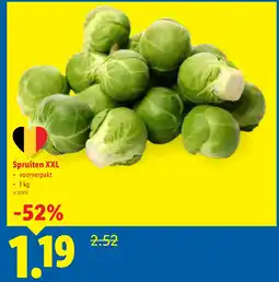 Lidl Spruiten XXL aanbieding