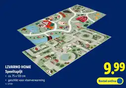Lidl Livarno home speeltapijt aanbieding