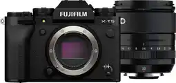 Coolblue Fujifilm X-T5 Zwart + XF 33mm f/1.4 R LM WR aanbieding