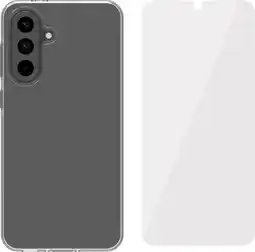 Coolblue BlueBuilt Back Cover Samsung Galaxy A56 Transparent + Protège-écran Verre aanbieding