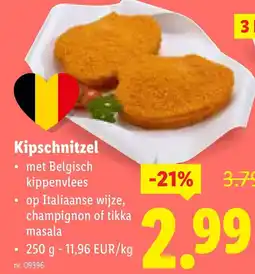 Lidl Kipschnitzel aanbieding
