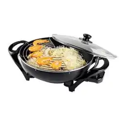 Electro Depot SILVER STYLE Elektrische Wok - 6 Liter aanbieding