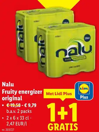 Nalu Fruity energizer original