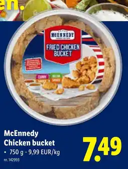 Lidl McEnnedy Chicken bucket aanbieding