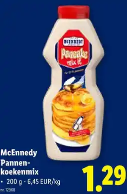 Lidl McEnnedy Pannen koekenmix aanbieding