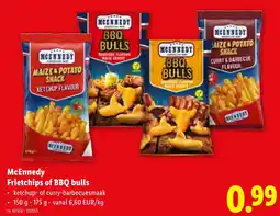 Lidl McEnnedy Frietchips of BBQ bulls aanbieding