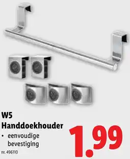 Lidl W5 Handdoekhouder aanbieding
