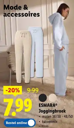 Lidl Esmara joggingbroek aanbieding