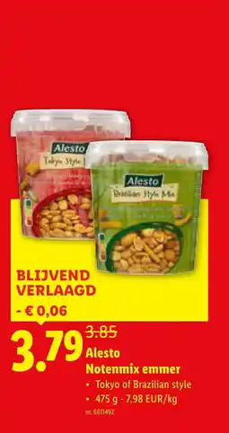 Lidl Notenmix emmer aanbieding