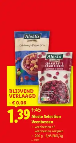 Lidl Veenbessen aanbieding