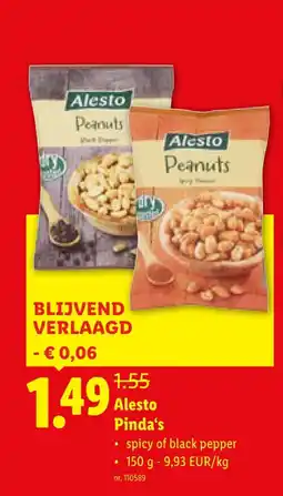 Lidl Pinda's aanbieding
