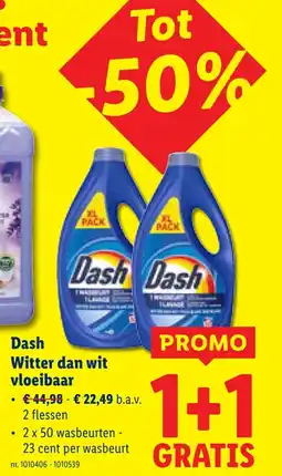 Lidl Witter dan wit vloeibaar aanbieding