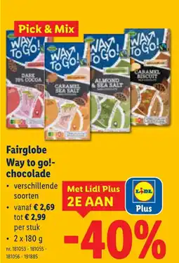 Lidl chocolade aanbieding