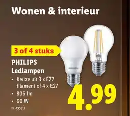Lidl Ledlampen aanbieding