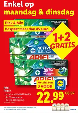Lidl Pods + aanbieding