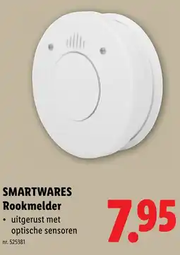 Lidl Smartwares rookmelder aanbieding