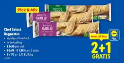 Lidl Chef Select Baguettes aanbieding