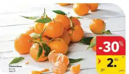 Carrefour Market Clémentines aanbieding