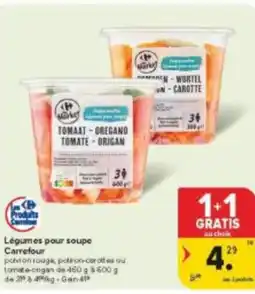 Carrefour Market Légumes pour soupe Carrefour aanbieding