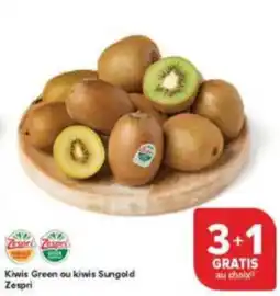 Carrefour Market Zespri Kiwis Green ou kiwis Sungold aanbieding