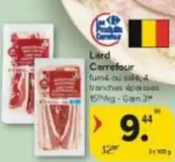 Carrefour Market Lard Carrefour aanbieding