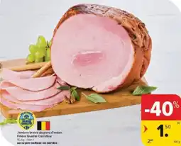 Carrefour Market Jambon braisé de porc d'antan Filière Qualité Carrefour aanbieding