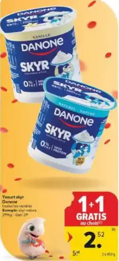 Carrefour Market Danone Yaourt skyr aanbieding