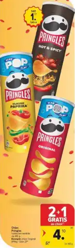 Carrefour Market Pringles Chips aanbieding