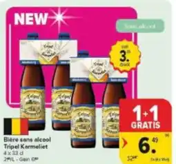 Carrefour Market Tripel Karmeliet Bière sans alcool aanbieding