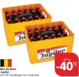 Carrefour Market Jupiler Bac de bière aanbieding